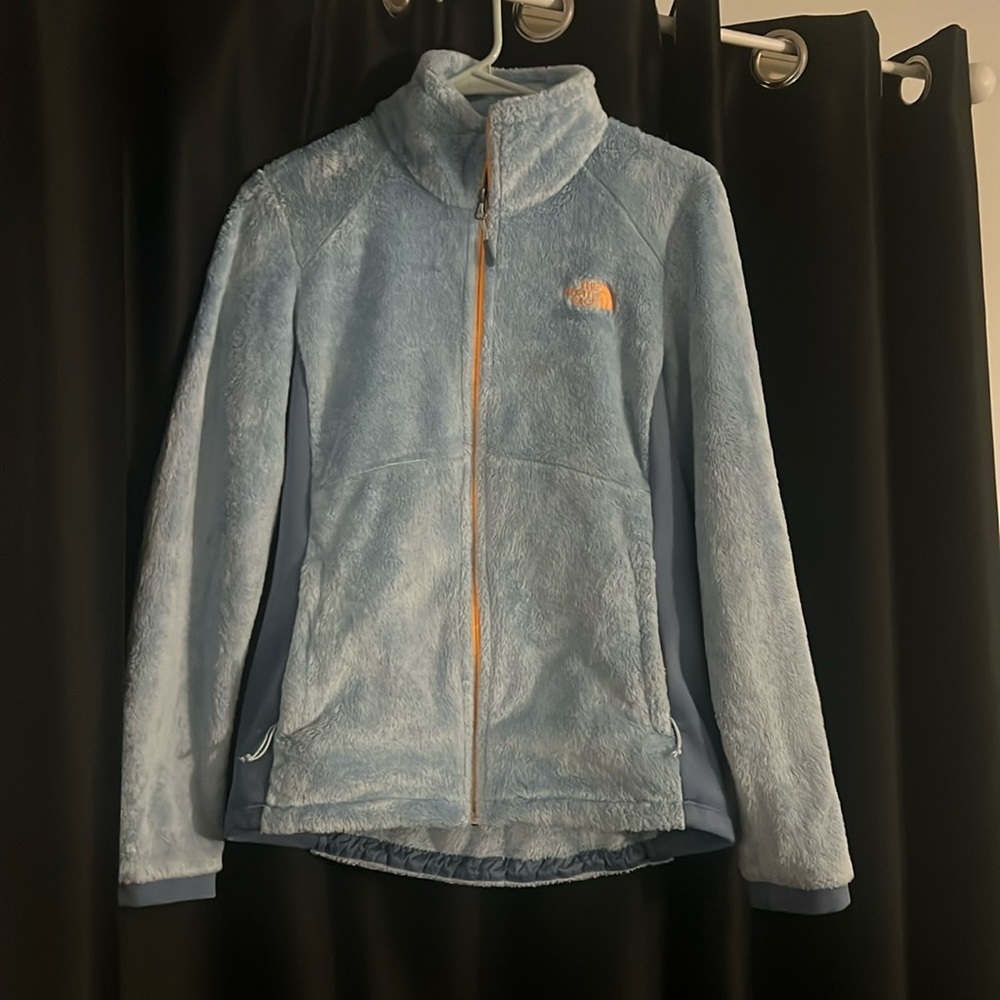 Women’s North Face zip-up fleece jacket